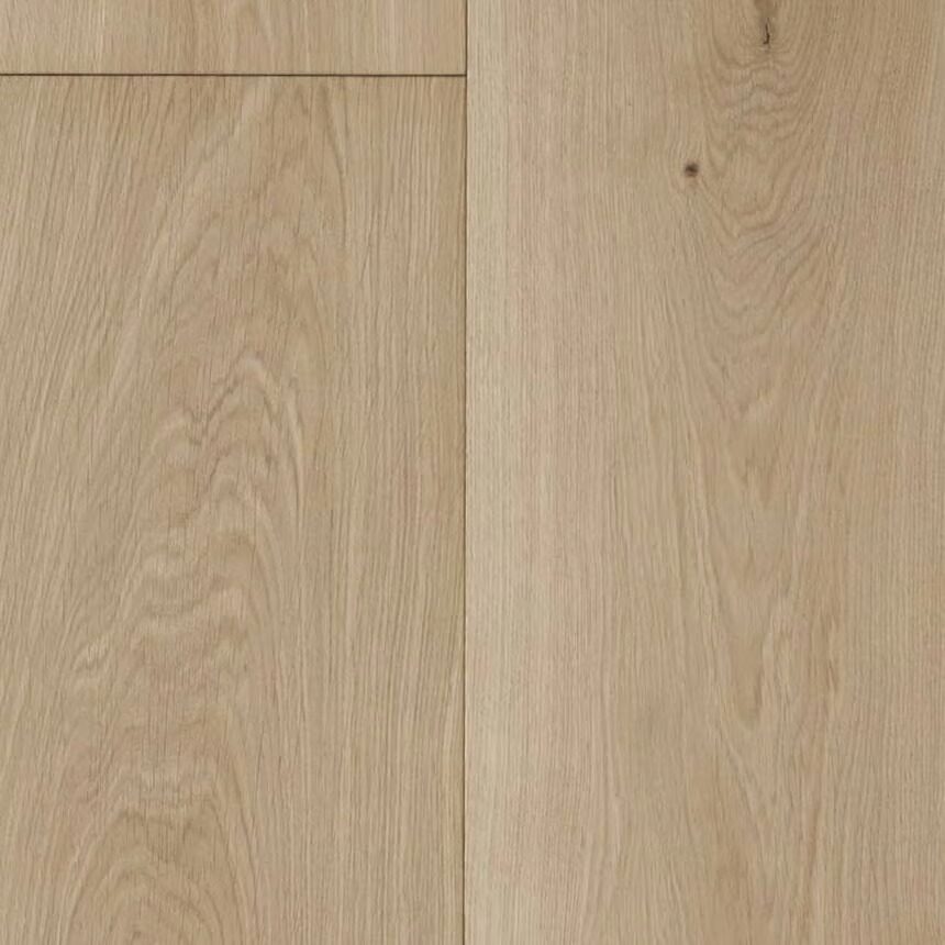 Whitewashed oak LVT herringbone