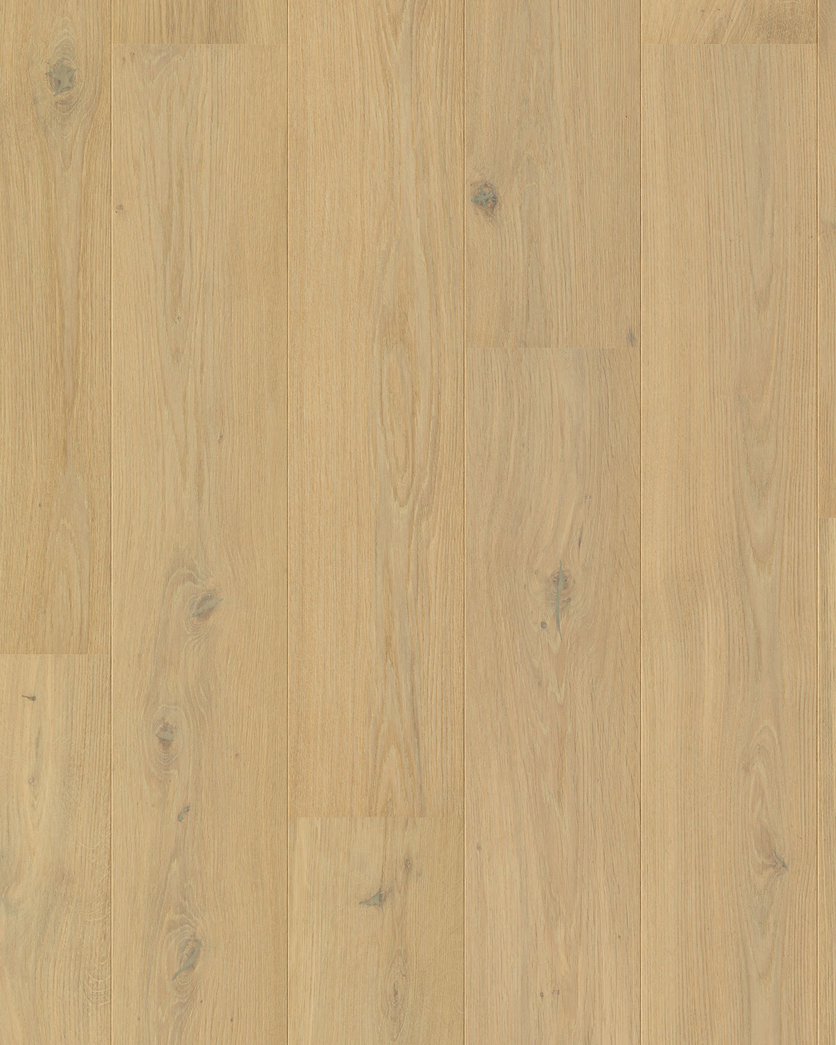 Wide-plank engineered oak flooring